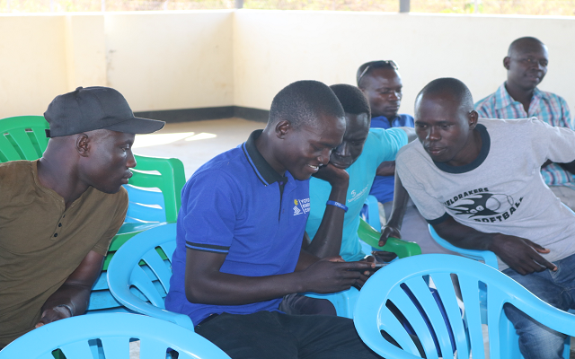 Data Collection Training with Refugees of Bidibidi Refugee Settlement Zone 3